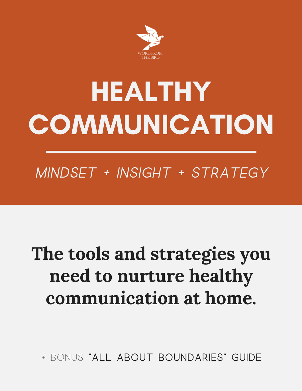 Healthy Communication Guide