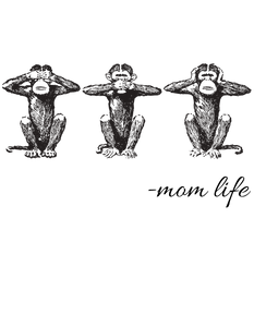 Monkeys - Mom Life dark