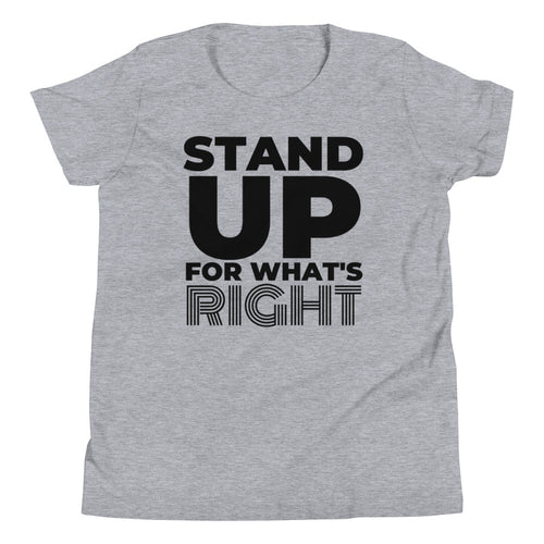 Stand Up For What's Right bold dark